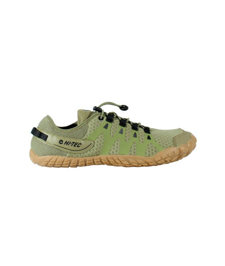 Sapatilhas Barefoot de Montanha Hi-Tec Abyss Homem Khaki