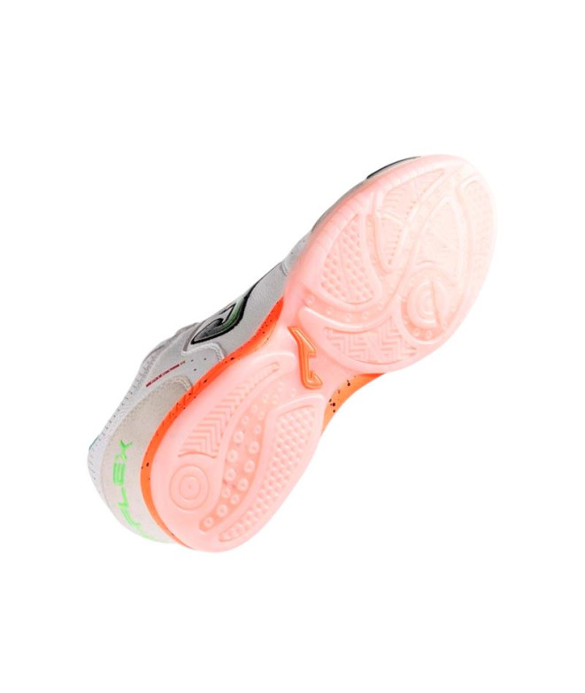 Sapatilhas Joma Top Flex 2532 Branco Vermelho...