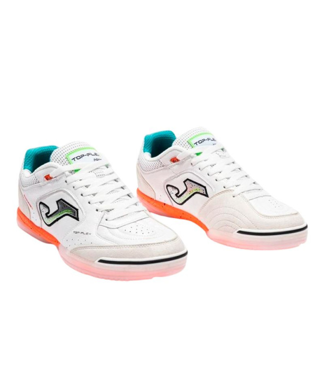 Sapatilhas Joma Top Flex 2532 Branco Vermelho...