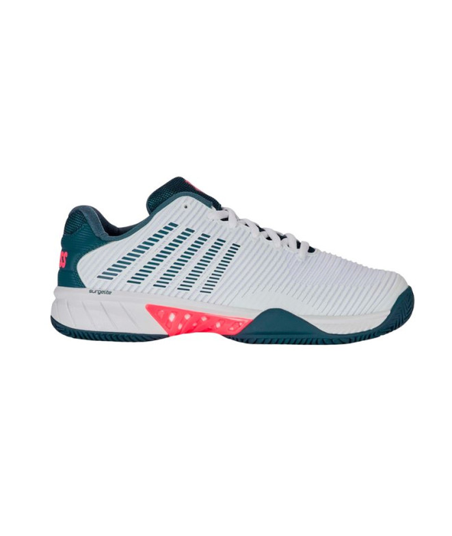 Zapatillas de Tenis Kswiss Hypercourt Express 2 Hb Hombre Blanco