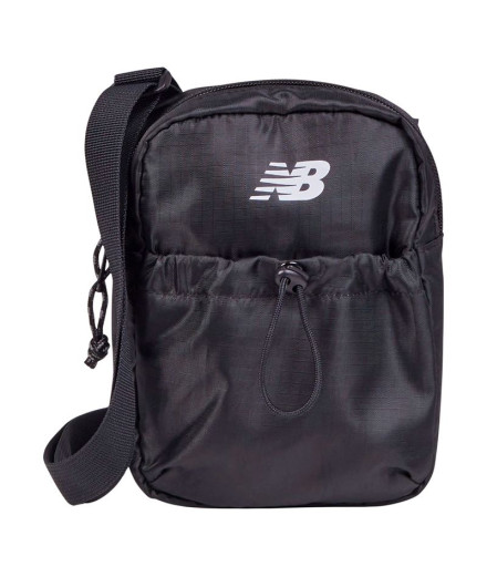 Mala a tiracolo New Balance Essential Sling Preto Mala a tiracolo New Balance Essential Sling Preto