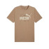Camiseta Puma Essentials Logo Lab Verão Homem Marrom