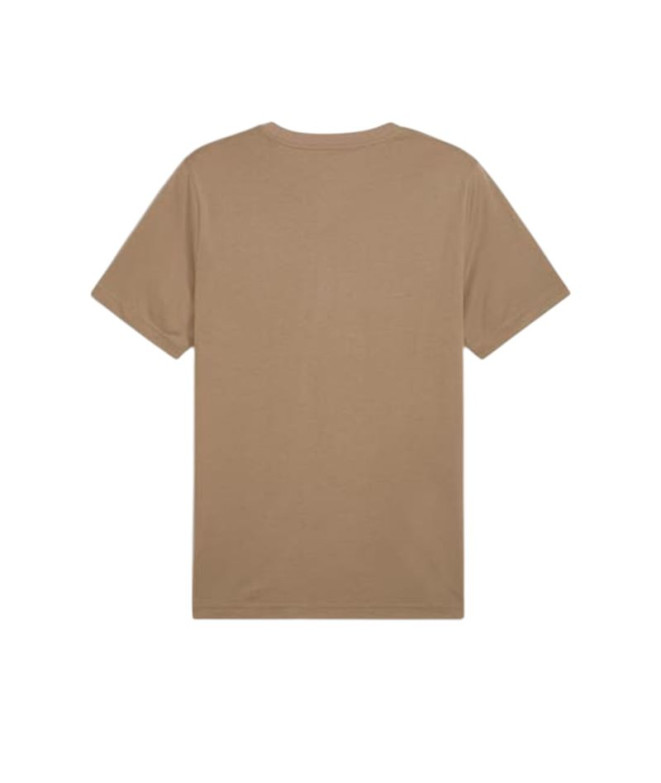 T-shirt Puma Essentials Logo Lab Été Homme Marron