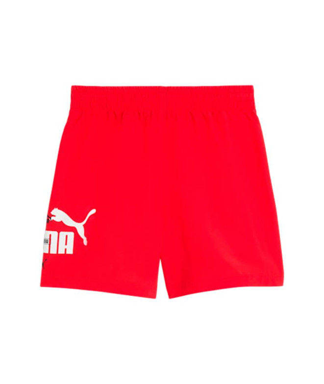 Calça Puma Essentials Logo Lab Wo Homem Vermelho
