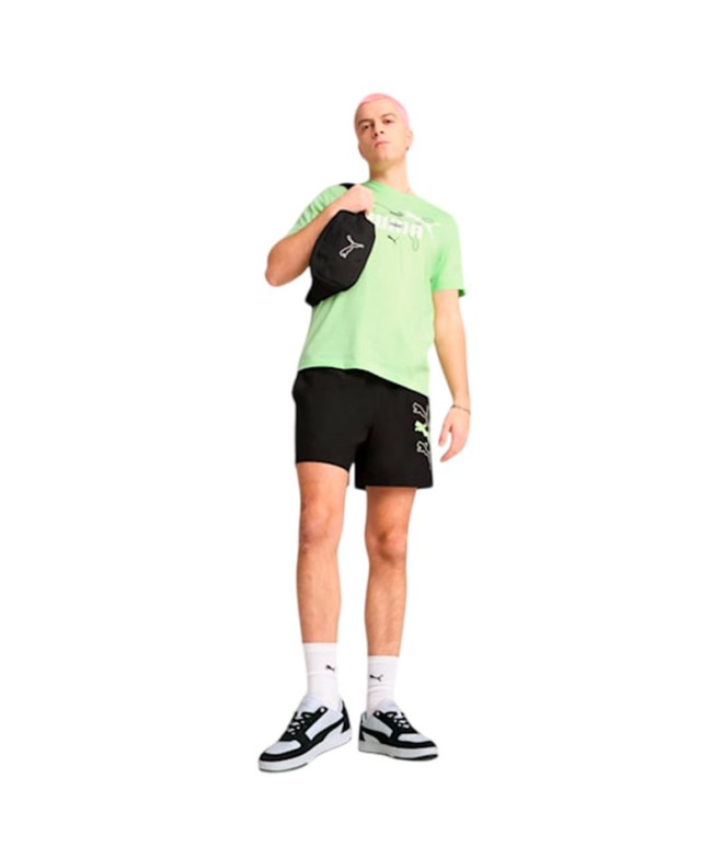 Pantalon Puma Essentials Logo Lab Lo Homme Noir