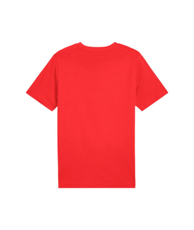 Calça Puma Essentials Tape Woven Homem Vermelho