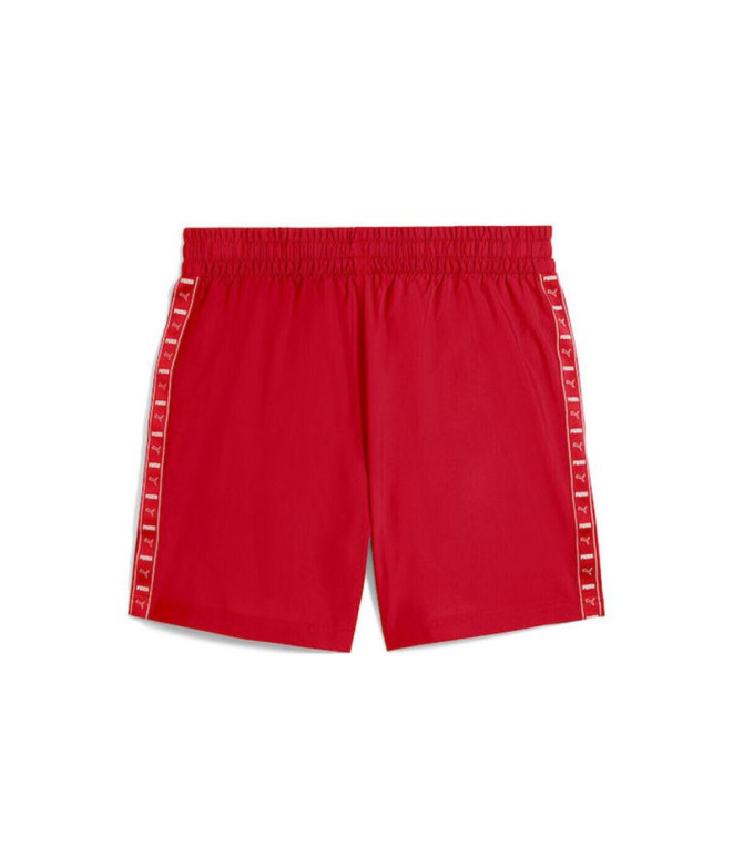Pantalón Puma Essentials Tape Woven Hombre Rojo
