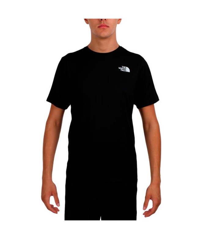 Camiseta The North Face 24/7 S/S Redbox Reg Hombre Negro