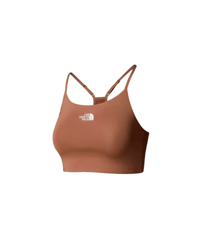 Sujetador deportivo The north Face Flex Bra Mujer Marrón