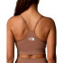 Sujetador deportivo The north Face Flex Bra Mujer Marrón