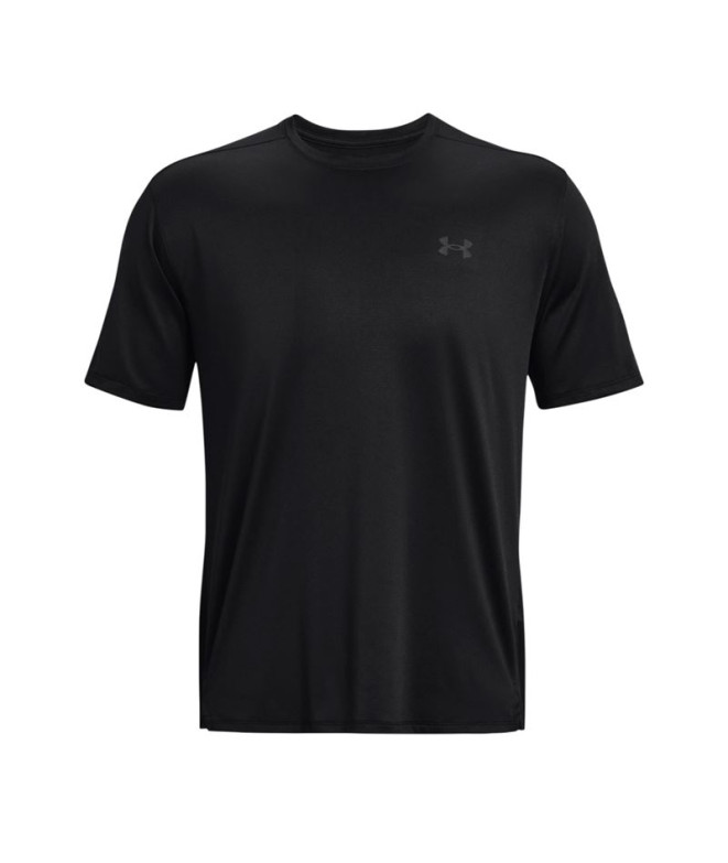 Camiseta de Fitness Under Amour Tech Vent Ss Blk Homem