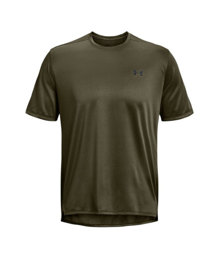 Camiseta de Fitness Under Amour Tech Vent Ss Hombre Verde