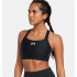 Sutiã esportivo de Fitness Under Armour Heatgear High Mulher Preto