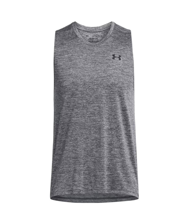 Camiseta de Fitness Under Armour Tech Tank Homem Cinza