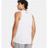 T-shirt de Fitness Under Armour Tech Tank Homme Blanc