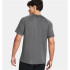 Camiseta de Fitness Under Armour Tech Textured SS Homem Cinza