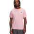 T-shirt à manches courtes de Fitness Under Armour Tech Textured Ss Homme Rose