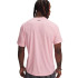 T-shirt à manches courtes de Fitness Under Armour Tech Textured Ss Homme Rose