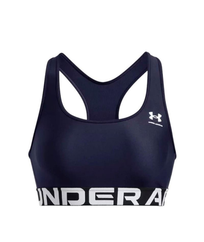 Sujetador Deportivo de Fitness Under Armour Hg Mid Branded Mujer Azul