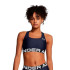 Brassiere de sport de Fitness Under Armour Hg Mid Branded Femme Bleu