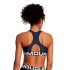 Brassiere de sport de Fitness Under Armour Hg Mid Branded Femme Bleu