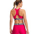 Sutiã esportivo de Fitness Under Armour Hg Mid Branded Mulher Roxo