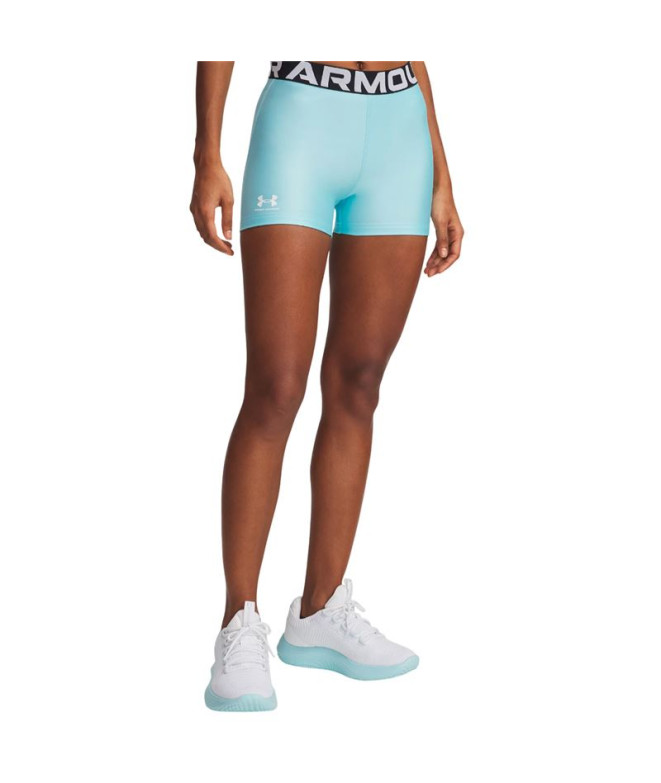 Mallas de Fitness Under Armour Hg Shorty Mujer Azul