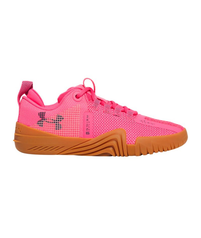 Zapatillas de Fitness Under Armour Tribase Reign 6 Mujer Rosa