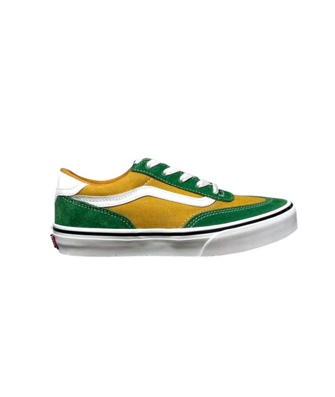 Zapatillas Vans Brooklyn Ls Blkd Blanco Infantil