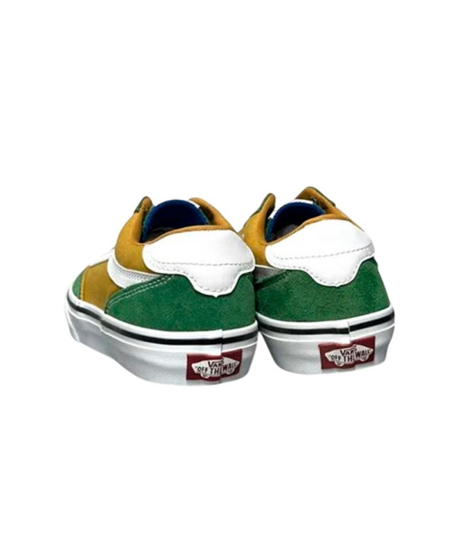 Sapatilhas Vans Brooklyn Ls Blkd Branco Infantil