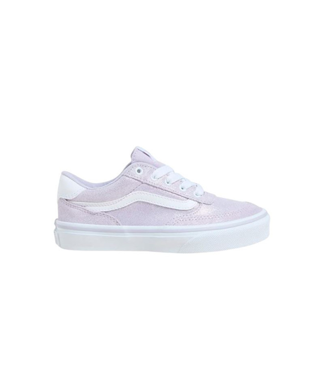Zapatillas Vans Brooklyn Ls Foil Gris Infantil