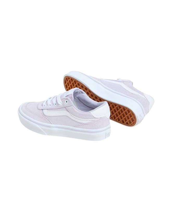 Chaussures Vans Brooklyn Ls Foil Gris Enfant