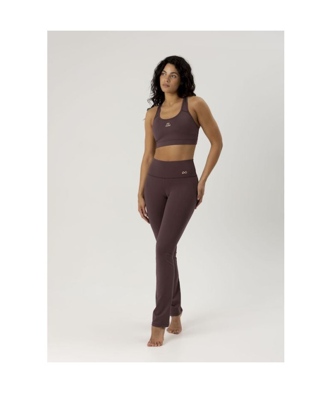 Mallas de Fitness Ditchill Legging Regular Comfy Mujer Beringela
