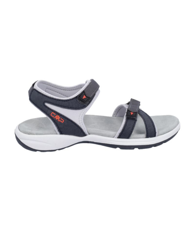 Sandalias de Montaña CMP Adib Hiking Mujer Stone-Negro