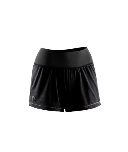 Calça de Trail Lurbel Venus Shorts W Mulher Preto/Cinza Gelo
