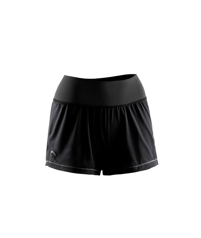 Pantalones de Trail Lurbel Venus Shorts W Mujer Negro/Gris Hielo