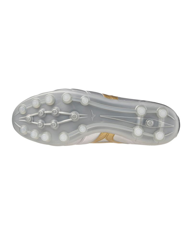 Botas De Fútbol Mizuno Morelia Ii Pro Ag Plateado
