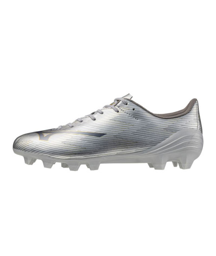 Bottes de Football Mizuno Alpha i Select Argenté