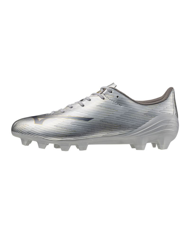 Botas De Fútbol Mizuno Alpha i Select Plateado