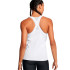 Camiseta Tirantes de Fitness Under Armour Tech Mesh Racer Tank Mujer Blanco