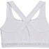 Brassiere de sport Under Armour Crossback Mid Bra Blanc