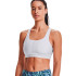 Brassiere de sport Under Armour Crossback Mid Bra Blanc
