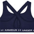 Sutiã esportivo de Fitness Under Armour Crossback Mid Mulher Azul