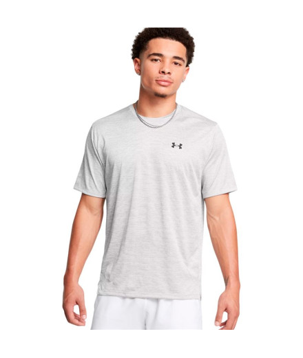 Camiseta de Fitness Under Armour Tech Vent Ss Hombre Gris