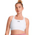Brassiere de sport de Fitness Under Armour Hg Armour High Femme Blanc