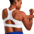 Brassiere de sport de Fitness Under Armour Hg Armour High Femme Blanc