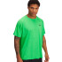 Camiseta Manga Corta de Fitness Under Armour Tech Textured Ss Homem Verde