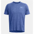 T-shirt de Fitness Under Armour Tech Textured Ss Homme Bleu