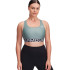 Sujetador Deportivo de Fitness Under Armour Hg Mid Branded Mujer Verde