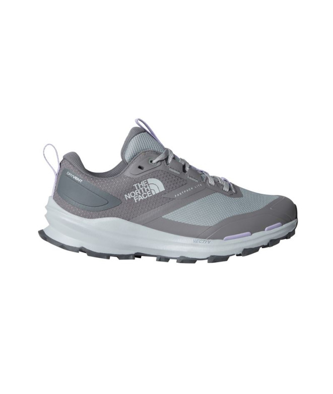 Zapatillas de Montaña The north Face Vectiv Fastpack Lite Wp Grey Mujer